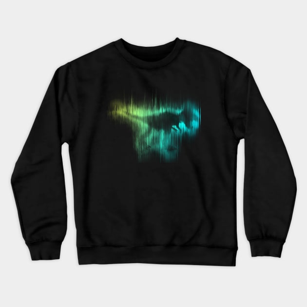 Space dino Crewneck Sweatshirt by FanFreak